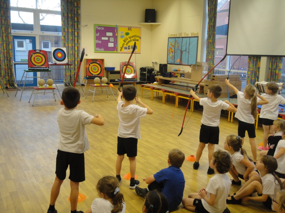 Archery Taster Session Orchard Community Primary School